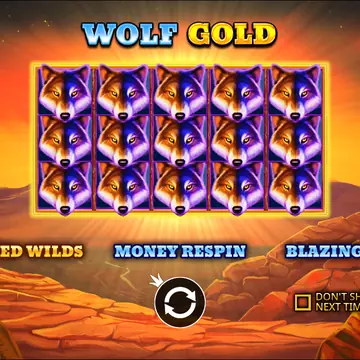 Wolf Gold slot by Pragmatic Play